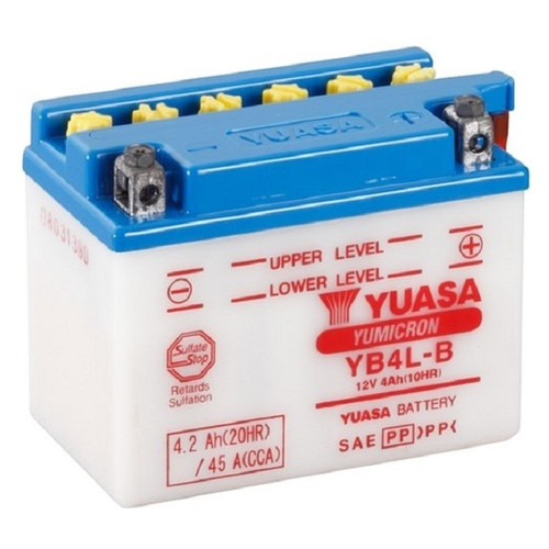 Мото акумулятор Yuasa 4.2 Ah/12V YuMicron Battery (YB4L-B) фото №1