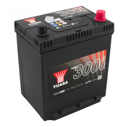Автомобільний акумулятор Yuasa 12V 36Ah SMF Battery Japan YBX3056 фото №1