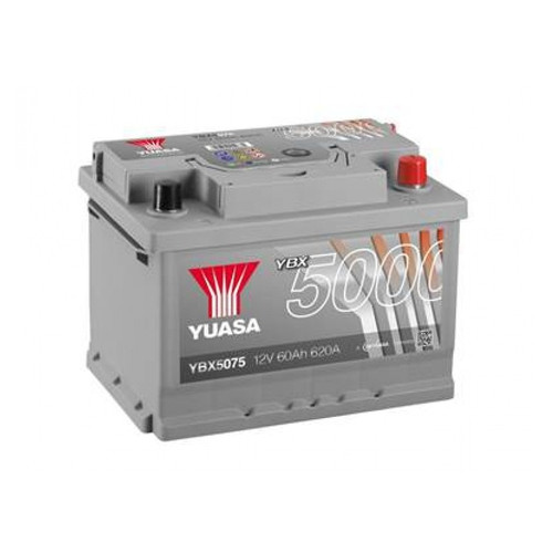 Автомобільний акумулятор Yuasa 12V 60Ah Silver High Performance Battery YBX5075 фото №1