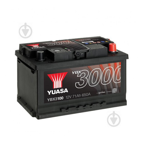Автомобільний акумулятор Yuasa 12V 71Ah SMF Battery YBX310 фото №1