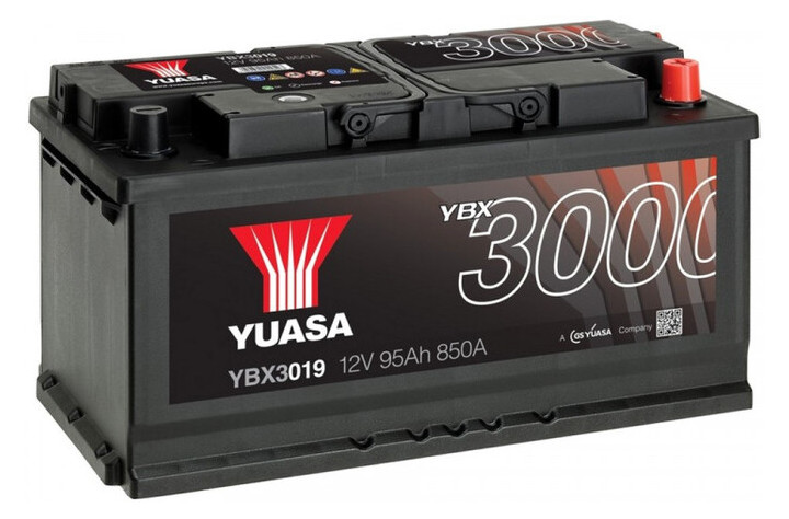 Автомобільний акумулятор Yuasa 12V 95Ah SMF Battery (YBX3019) фото №1