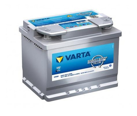 Автомобільний акумулятор Varta Silver Dynamic AGM D52 60Ah-12V R EN680 фото №1