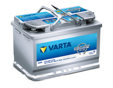 Автомобільний акумулятор Varta Start-Stop Plus 70Ah-12V R EN 650 фото №1