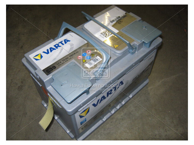 Автомобільний акумулятор Varta Start-Stop Plus 70Ah-12V R EN 650 фото №2