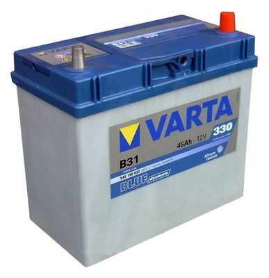 Автомобільний акумулятор Varta Blue Dynamic B31 45Ah-12v R EN330 фото №1