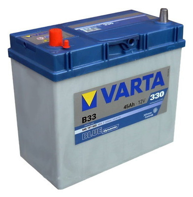 Автомобільний акумулятор Varta Blue Dynamic B33 45Ah-12v L EN330 фото №1