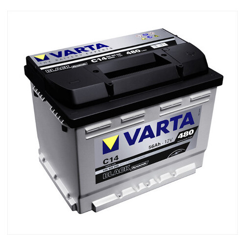 Автомобільний акумулятор Varta Black Dynamic C14 56Ah-12v R EN480 фото №1