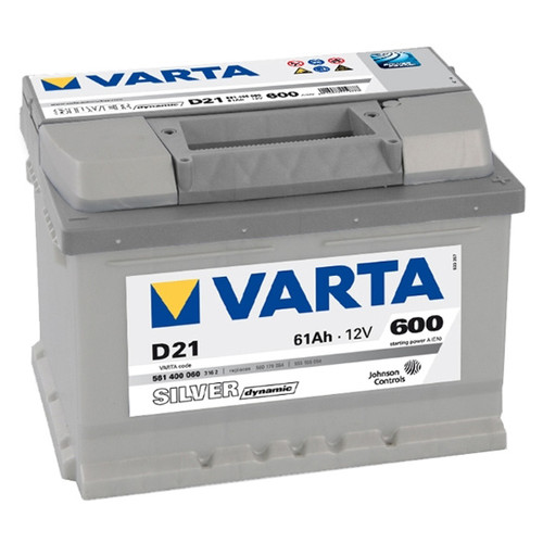 Автомобільний акумулятор Varta Silver Dynamic D21 61Ah-12v R EN600 фото №1