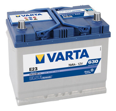Автомобільний акумулятор Varta Blue Dynamic E23 70Ah-12v R EN630 фото №1