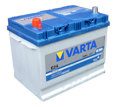 Автомобільний акумулятор Varta Blue Dynamic E24 70Ah-12v L EN630 фото №1