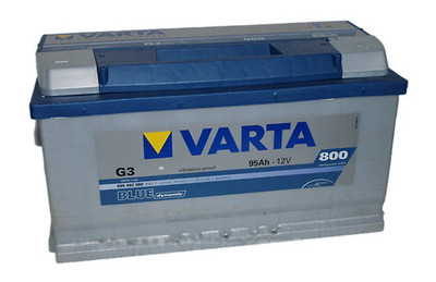 Автомобільний акумулятор Varta Blue Dynamic G3 95Ah-12v R EN800 фото №1