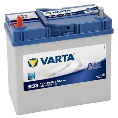 Автомобільний акумулятор VARTA 45Ач  Blue Dynamic АЗИЯ  B33 (1) (545157033) фото №1