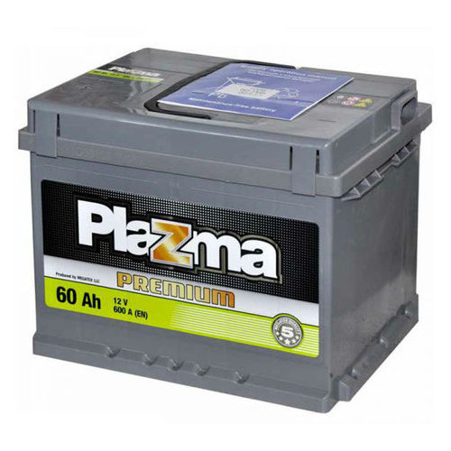 Аккумулятор Plazma Premium 6СТ-60 (560 64 02) фото №1