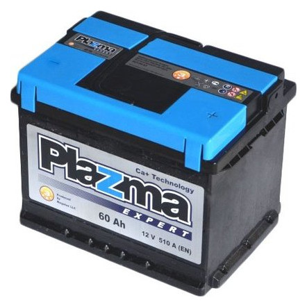 Аккумулятор автомобильный Plazma Expert 6СТ-60 Евро фото №1