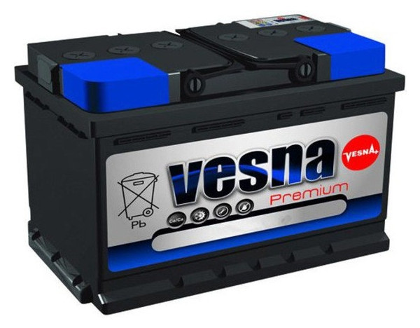 Автомобільний акумулятор Vesna 100 Ah/12V Premium Euro(0) фото №1