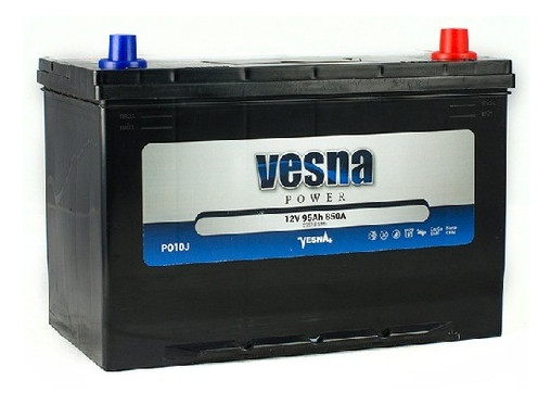 Автомобільний акумулятор Vesna 95 Ah/12V Japan Euro(0) фото №1