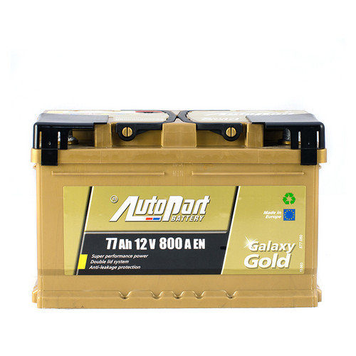 Автомобільний акумулятор AutoPart Galaxy Gold Ca-Ca (0) 77 Ah/12V фото №1