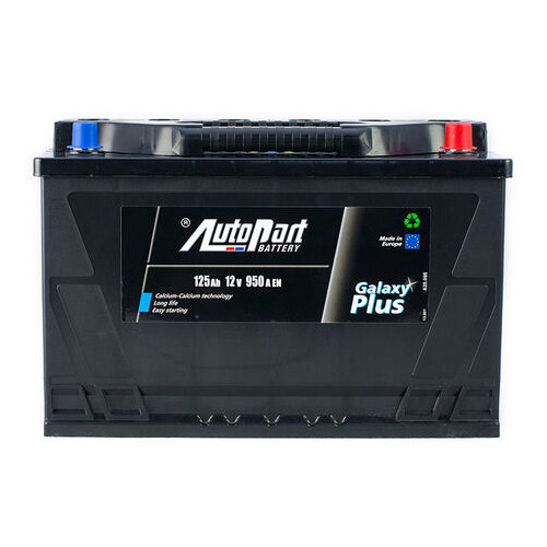 Автомобільний акумулятор AutoPart Euro Autopart Plus (0) 125 Ah/12V фото №1