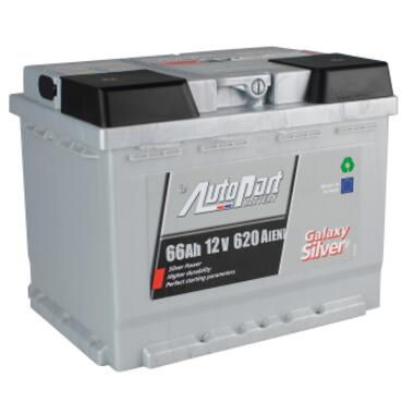 Автомобільний акумулятор AutoPart 66 Ah/12V Euro Silver (ARL066-S00) фото №1