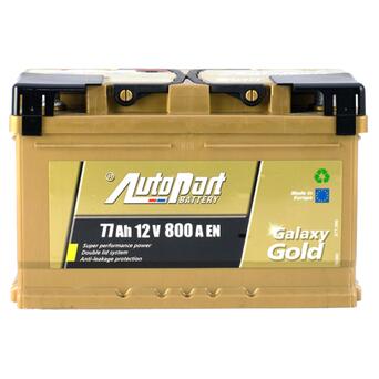 Акумулятор автомобільний AutoPart 77 Ah/12V Galaxy Gold Ca-Ca (ARL077-GG0) фото №1