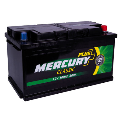Акумулятор автомобільний Mercury battery CLASSIC Plus 100Ah (-/ ) (P47282) фото №1