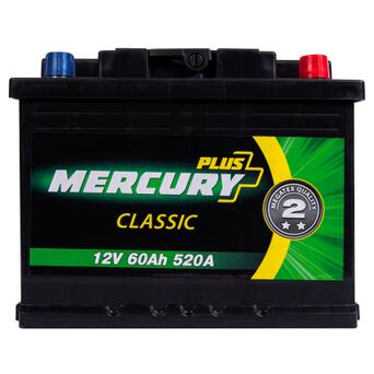 Акумулятор автомобільний MERCURY battery CLASSIC Plus 60Ah (P47295) фото №4