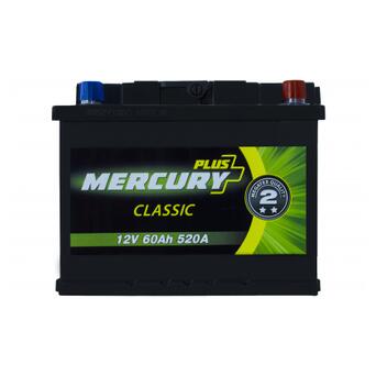 Акумулятор автомобільний MERCURY battery CLASSIC Plus 60Ah (P47295) фото №5