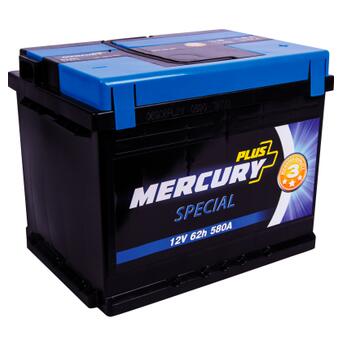 Акумулятор автомобільний MERCURY battery SPECIAL Plus 62Ah (P47298) фото №1