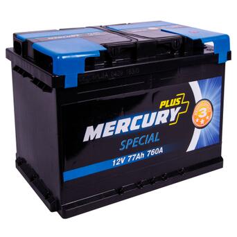 Акумулятор автомобільний MERCURY battery SPECIAL Plus 77Ah (P47291) фото №1