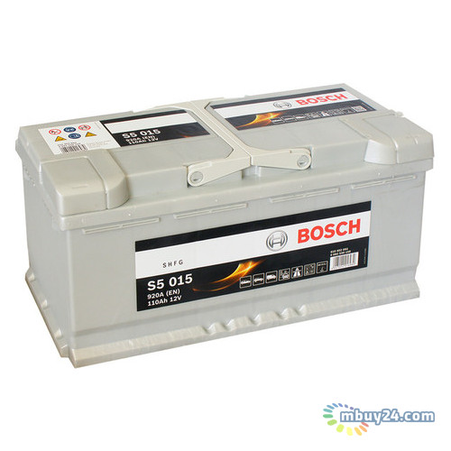 Автомобільний акумулятор Bosch 0092S50150 S5 Silver 110 А*год -/920A фото №1