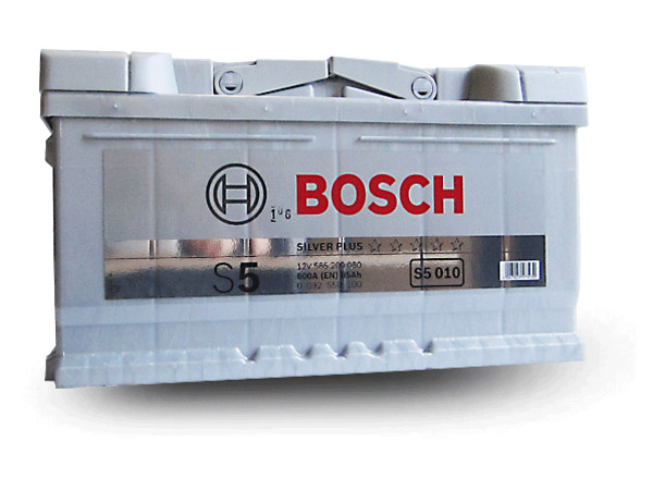 Автомобільний акумулятор Bosch S5 Silver Plus S5010 12v R EN800 85Ah фото №1