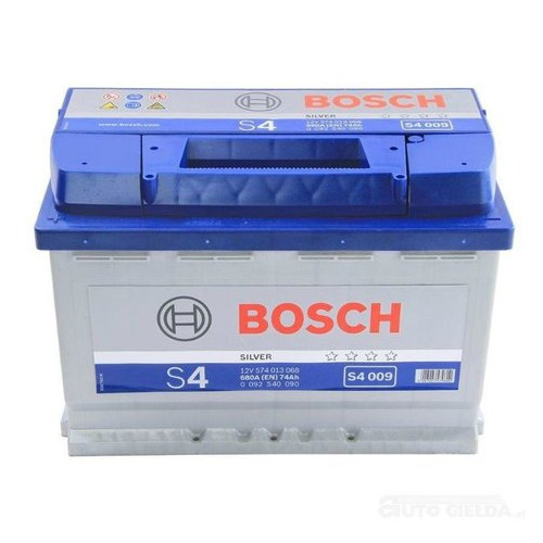Акумулятор автомобільний Bosch S4009 12v L EN680 74Ah фото №1