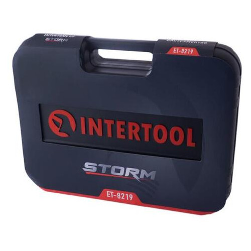Набір інструментів Intertool 1/4 x 3/8 x 1/2 219 одиниць Storm (ET-8219) фото №6