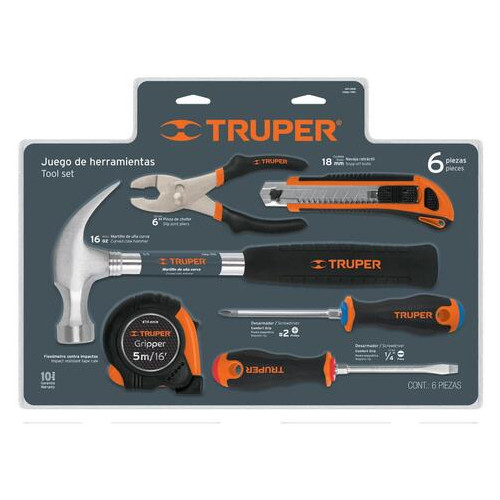 Набір інструментів для дому Truper (JGO-CAS6X) фото №1