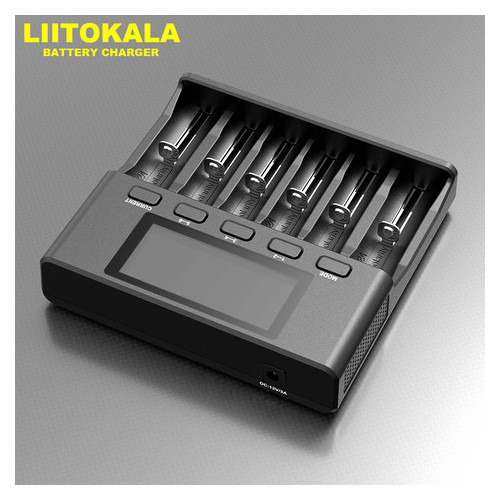 Універсальний зарядний пристрій Liitokala Lii-S6 6 каналів Ni-Mh/Li-ion/LiFePo4 USB LCD Box фото №3