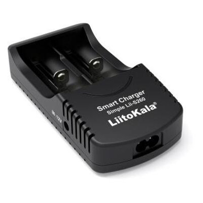 Зарядний пристрій для акумуляторів LiitoKala 2 Slots Li-ion/Ni-MH/Ni-Cd/AA/AAA/AAAA/C (Lii-S260) фото №1
