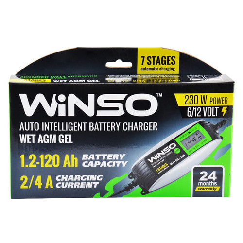 Зарядний пристрій для акумуляторів Winso 139700 фото №5