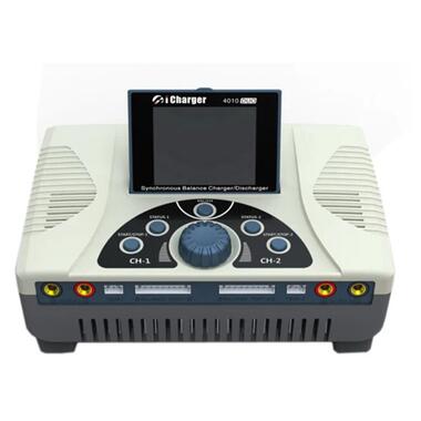 Зарядний пристрій для акумуляторів 2канала iCharger 4010 Duo 2кВт 70А 1-10S фото №1