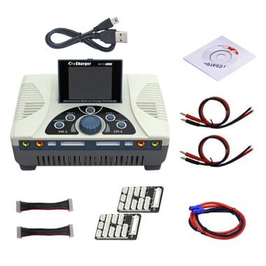 Зарядний пристрій для акумуляторів 2канала iCharger 4010 Duo 2кВт 70А 1-10S фото №3