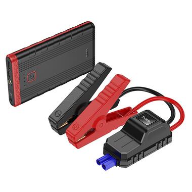Автомобильное пуско-зарядное устройство HOCO QS5 Refined intelligent emergency start-up power bank (6000mAh) Black (6942007643689) фото №4