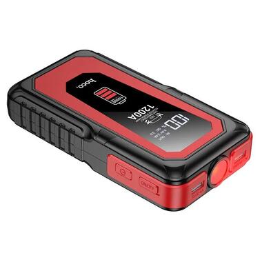 Автомобильное пуско-зарядное устройство HOCO QS3 Victory car emergency starter power bank (10000mAh) Black (6942007635530) фото №3