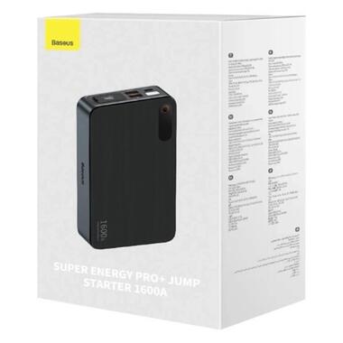 Пуско-зарядное устройство Baseus Super Energy Pro Black+ Car Jump Starter 1600A (CGNL070001) фото №9