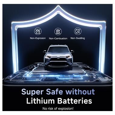 Автомобильное пуско-зарядное устройство Baseus PrimeTrip VJ1 Supercapacitor Car Jump Starter 1200A Cosmic Black (C00269000121-00) фото №8