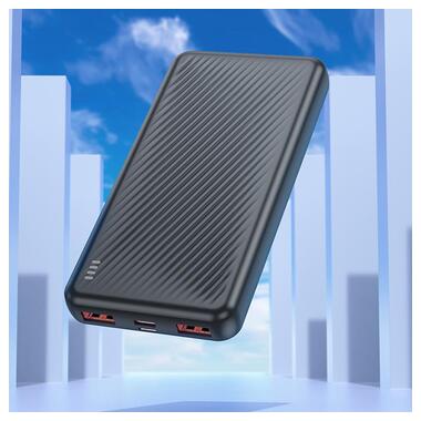 Портативное ЗУ Power Bank BOROFONE BJ56 Graceful 22.5W+PD20W 10000 mAh Black фото №3