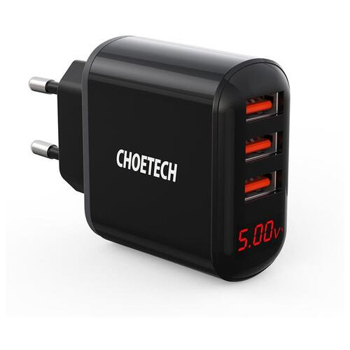 Мережевий зарядний пристрій Choetech (Q5009-EU) фото №1