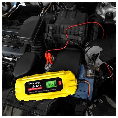 Зарядное устройство для автомобильного аккумулятора Trotec PBCS 10A 12V 4-200Ah 4675000015 фото №6