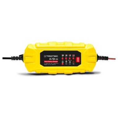 Зарядное устройство для автомобильного аккумулятора Trotec PBCS 2A 12V 4-60Ah 4675000001 фото №7