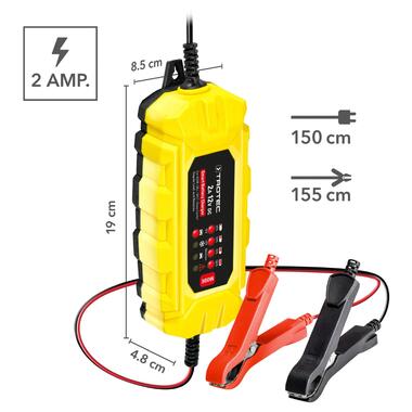 Зарядное устройство для автомобильного аккумулятора Trotec PBCS 2A 12V 4-60Ah 4675000001 фото №18
