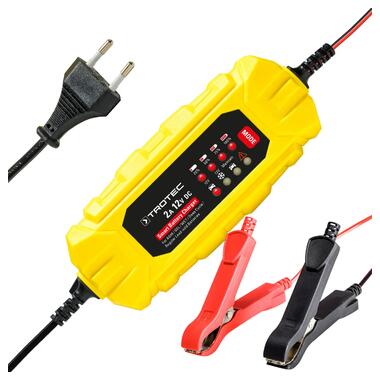 Зарядное устройство для автомобильного аккумулятора Trotec PBCS 2A 12V 4-60Ah 4675000001 фото №3