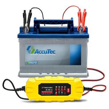 Зарядное устройство для автомобильного аккумулятора Trotec PBCS 2A 12V 4-60Ah 4675000001 фото №4